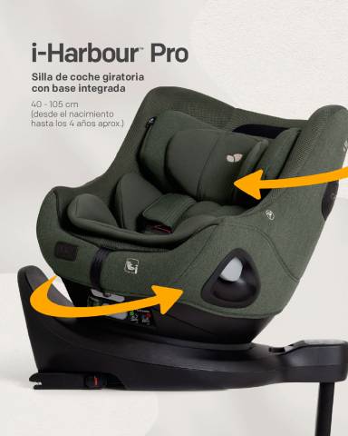 Joie Signature i-Harbour Pro cadeira auto giratória com base integrada