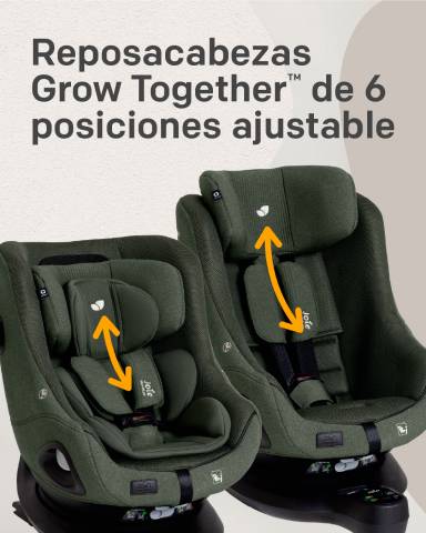 Apoio de cabeça Grow Together 6 posições Joie i-Harbour Pro