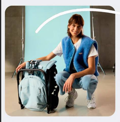 Avionaut Airby cadeira de passeio tamanho cabine para viajar de avião
